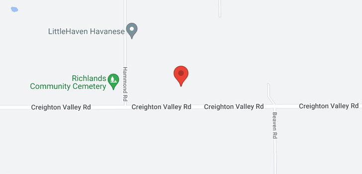 map of 3029 Creighton Valley Road